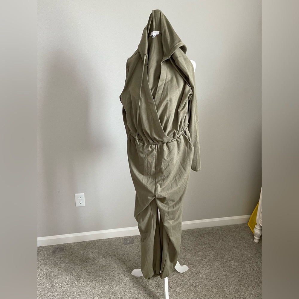 Olive Green Comfy Jumpsuit